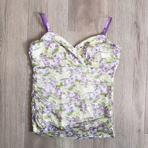 ⭐3/$25⭐ Ricki's NWT Women's Floral Top Size M Fairycore